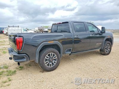 Trzecie zdjęcie samochodu z tyłu: 2022 GMC SIERRA K2500 AT4 VIN:1GT49PEY2NF178382 - miniatura