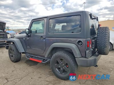 Drugie zdjęcie samochodu z przodu: 2017 JEEP WRANGLER SPORT VIN:1C4AJWAG5HL598810 - miniatura