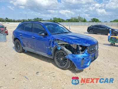 Czwarte zdjęcie samochodu z boku: 2023 MERCEDES-BENZ GLC 300 4MATIC VIN:W1NKM4HB6PU013129 - miniatura