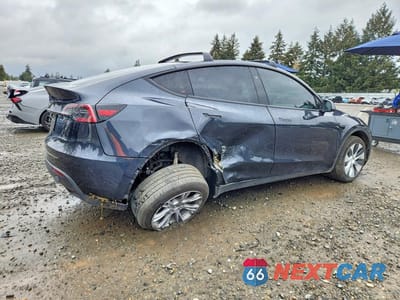 Trzecie zdjęcie samochodu z tyłu: 2024 TESLA MODEL Y VIN:7SAYGDEE6RF013881 - miniatura