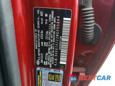 Zdjęcie 12 z 12 samochodu: 2021 KIA K5 LXS VIN:5XXG14J22MG055864 - miniatura