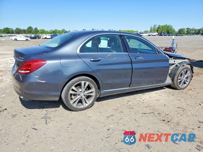 Trzecie zdjęcie samochodu z tyłu: 2015 MERCEDES-BENZ C 300 4MATIC VIN:55SWF4KB7FU091839 - miniatura