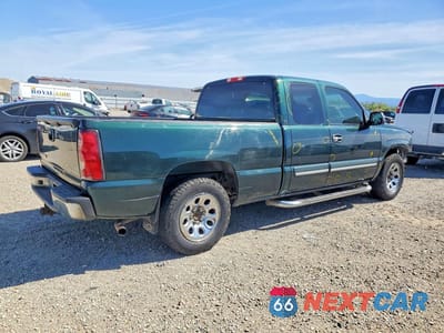 Trzecie zdjęcie samochodu z tyłu: 2006 CHEVROLET SILVERADO C1500 VIN:1GCEC19Z16Z246659 - miniatura