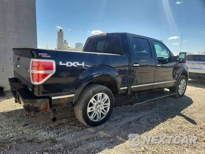 Trzecie zdjęcie samochodu z tyłu: 2010 FORD F150 SUPERCREW VIN:1FTFW1EV7AFC53107 - miniatura