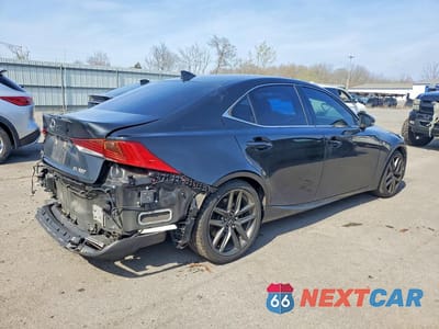 Trzecie zdjęcie samochodu z tyłu: 2018 LEXUS IS 300 BASE VIN:JTHBA1D2XJ5082989 - miniatura
