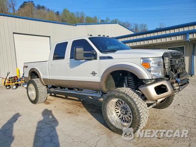Czwarte zdjęcie samochodu z boku: 2014 FORD F250 SUPER DUTY VIN:1FT7W2BT3EEB06761 - miniatura