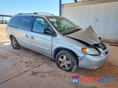 Czwarte zdjęcie samochodu z boku: 2007 DODGE GRAND CARAVAN SXT VIN:2D4GP44L67R188337 - miniatura