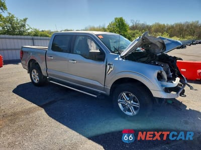 Czwarte zdjęcie samochodu z boku: 2025 FORD F150 XLT VIN:1FTEW3LP8SKE12754 - miniatura