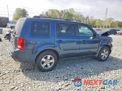 Trzecie zdjęcie samochodu z tyłu: 2011 HONDA PILOT EXL VIN:5FNYF4H5XBB057786 - miniatura