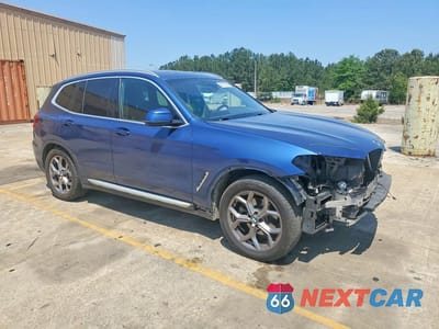 Czwarte zdjęcie samochodu z boku: 2020 BMW X3 XDRIVE30I VIN:5UXTY5C05L9B34664 - miniatura