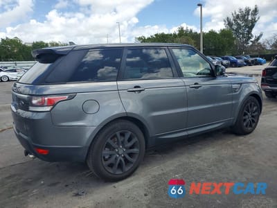 Trzecie zdjęcie samochodu z tyłu: 2016 LAND ROVER RANGE ROVER SPORT HSE VIN:SALWR2KF7GA663463 - miniatura