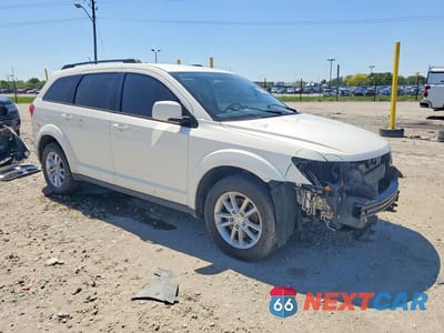 Czwarte zdjęcie samochodu z boku: 2014 DODGE JOURNEY SXT VIN:3C4PDCBB7ET121881 - miniatura
