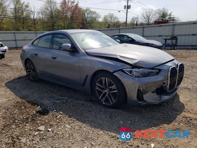 Czwarte zdjęcie samochodu z boku: 2022 BMW 430I GRAN COUPE VIN:WBA63AV00NFL98084 - miniatura