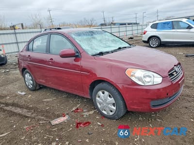 Czwarte zdjęcie samochodu z boku: 2010 HYUNDAI ACCENT GLS VIN:KMHCN4AC9AU404810 - miniatura