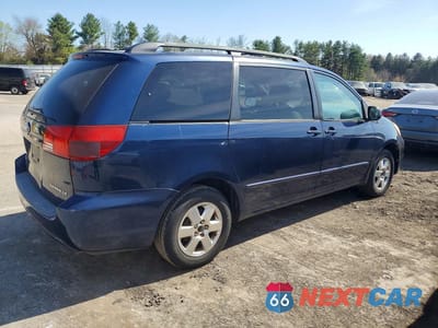 Trzecie zdjęcie samochodu z tyłu: 2004 TOYOTA SIENNA LE 7 PASSENGER VIN:5TDZA23C44S209556 - miniatura
