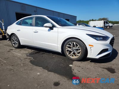 Czwarte zdjęcie samochodu z boku: 2023 HYUNDAI SONATA SEL VIN:KMHL14JA3PA255010 - miniatura