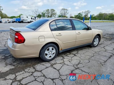 Trzecie zdjęcie samochodu z tyłu: 2004 CHEVROLET MALIBU LS VIN:1G1ZT54874F168578 - miniatura