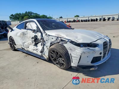 Czwarte zdjęcie samochodu z boku: 2021 BMW M4 COMPETITION VIN:WBS33AZ03MCG63690 - miniatura