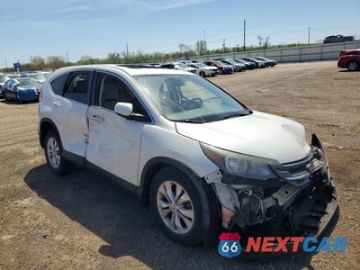 Czwarte zdjęcie samochodu z boku: 2013 HONDA CR-V EX VIN:5J6RM4H59DL010480 - miniatura