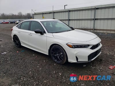 Czwarte zdjęcie samochodu z boku: 2025 HONDA CIVIC SPORT VIN:2HGFE4F84SH328330 - miniatura