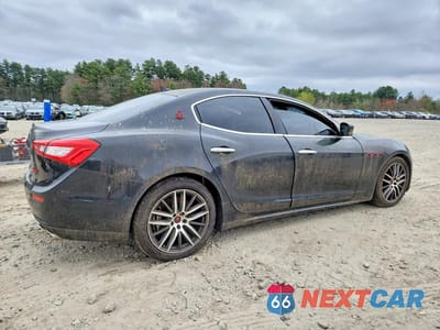Trzecie zdjęcie samochodu z tyłu: 2014 MASERATI GHIBLI S VIN:ZAM57RTA7E1091629 - miniatura