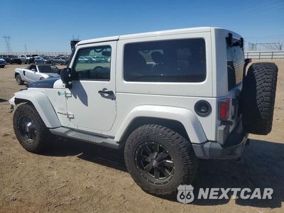 Drugie zdjęcie samochodu z przodu: 2013 JEEP WRANGLER SAHARA VIN:1C4AJWBG6DL575965 - miniatura