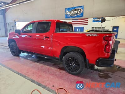 Drugie zdjęcie samochodu z przodu: 2022 CHEVROLET SILVERADO LTD K1500 LT TRAIL BOSS VIN:1GCPYFED8NZ228496 - miniatura