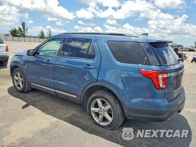 Drugie zdjęcie samochodu z przodu: 2018 FORD EXPLORER XLT VIN:1FM5K7D82JGC90755 - miniatura