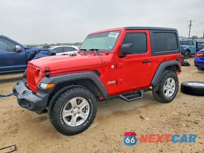 2019 JEEP WRANGLER SPORT 1C4GJXAG7KW646152 - główne zdjęcie licytacji z USA - miniatura