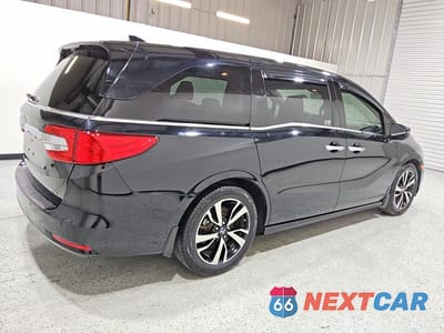 Trzecie zdjęcie samochodu z tyłu: 2020 HONDA ODYSSEY ELITE VIN:5FNRL6H90LB029489 - miniatura