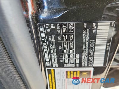 Zdjęcie 13 z 13 samochodu: 2019 MERCEDES-BENZ GLE 43 AMG VIN:4JGDA6EB6KB200024 - miniatura