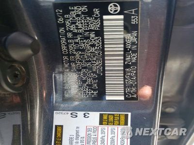 Zdjęcie 13 z 13 samochodu: 2012 TOYOTA PRIUS V TWO VIN:JTDZN3EU1C3153253 - miniatura