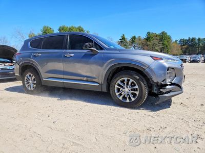 Czwarte zdjęcie samochodu z boku: 2019 HYUNDAI SANTA FE SE VIN:5NMS2CAD2KH084721 - miniatura