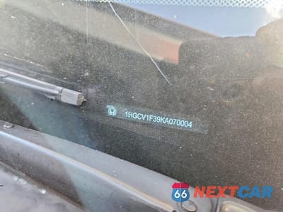 Zdjęcie 12 z 12 samochodu: 2019 HONDA ACCORD SPORT VIN:1HGCV1F39KA070004 - miniatura