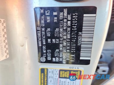 Zdjęcie 12 z 12 samochodu: 2020 KIA OPTIMA LX VIN:5XXGT4L37LG420585 - miniatura