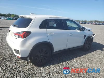 Trzecie zdjęcie samochodu z tyłu: 2021 MITSUBISHI OUTLANDER SPORT ES VIN:JA4APUAU8MU021728 - miniatura