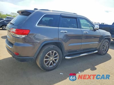 Trzecie zdjęcie samochodu z tyłu: 2014 JEEP GRAND CHEROKEE LIMITED VIN:1C4RJFBG7EC378999 - miniatura