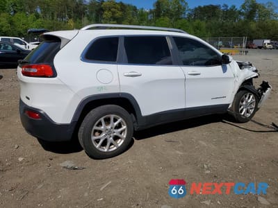 Trzecie zdjęcie samochodu z tyłu: 2014 JEEP CHEROKEE LATITUDE VIN:1C4PJLCBXEW171272 - miniatura