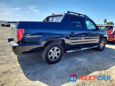 Trzecie zdjęcie samochodu z tyłu: 2009 HONDA RIDGELINE RT VIN:5FPYK16209B102142 - miniatura