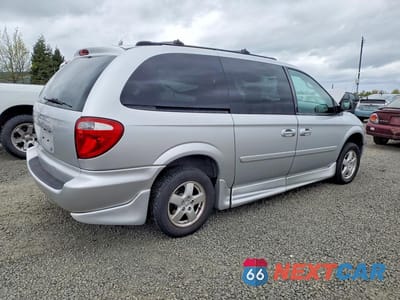 Trzecie zdjęcie samochodu z tyłu: 2006 DODGE GRAND CARAVAN SXT VIN:2D4GP44L86R669396 - miniatura