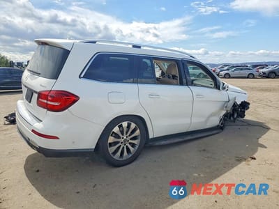 Trzecie zdjęcie samochodu z tyłu: 2019 MERCEDES-BENZ GLS 450 4MATIC VIN:4JGDF6EE5KB236623 - miniatura