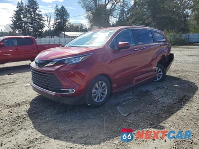 2023 TOYOTA SIENNA XLE 7-PASSENGER 5TDJSKFC1PS092822 - główne zdjęcie licytacji z USA - miniatura