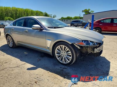 Czwarte zdjęcie samochodu z boku: 2012 JAGUAR XF PORTFOLIO VIN:SAJWA0HB0CLS55779 - miniatura