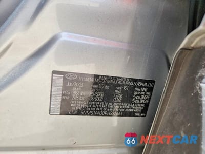 Zdjęcie 13 z 13 samochodu: 2023 HYUNDAI SANTA FE SE VIN:5NMS14AJ0PH597665 - miniatura