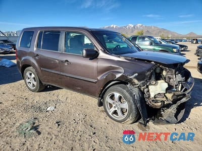 Czwarte zdjęcie samochodu z boku: 2012 HONDA PILOT EXL VIN:5FNYF4H56CB017075 - miniatura