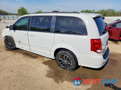 Trzecie zdjęcie samochodu z tyłu: 2017 DODGE GRAND CARAVAN GT VIN:2C4RDGEG9HR852939 - miniatura
