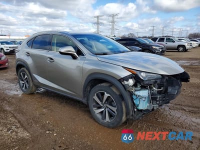 Czwarte zdjęcie samochodu z boku: 2018 LEXUS NX 300H BASE VIN:JTJBJRBZ0J2088606 - miniatura