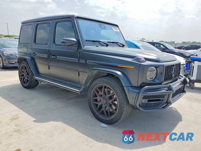 Czwarte zdjęcie samochodu z boku: 2021 MERCEDES-BENZ G 63 AMG VIN:W1NYC7HJ9MX393504 - miniatura