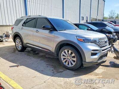 Czwarte zdjęcie samochodu z boku: 2022 FORD EXPLORER LIMITED VIN:1FMSK8FH4NGA69900 - miniatura