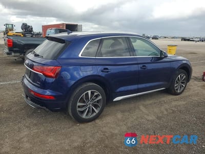 Trzecie zdjęcie samochodu z tyłu: 2021 AUDI Q5 PREMIUM VIN:WA1AAAFYXM2086412 - miniatura